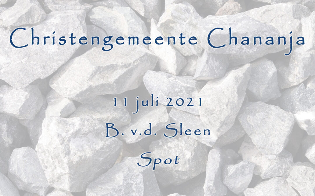 11-07-2021 – B. v.d. Sleen – Spot