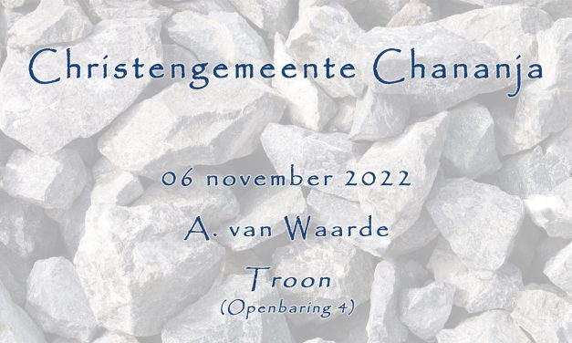 06-11-2022 – A. van Waarde – Troon