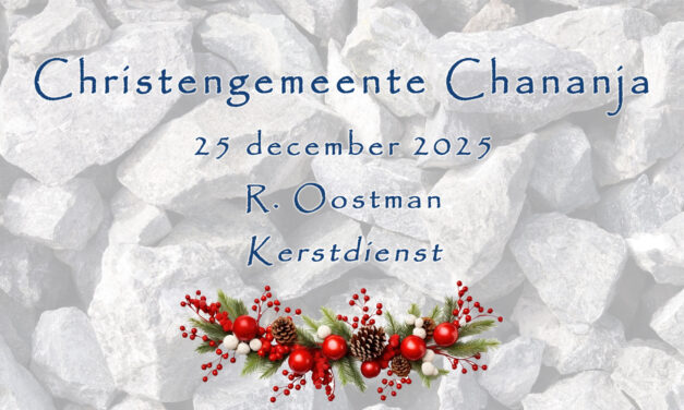 25-12-2025 – R. Oostman – Kerstdienst