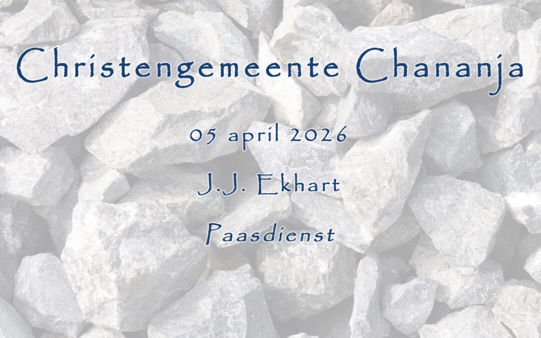 05-04-2026 – J.J. Ekhart – Paasdienst
